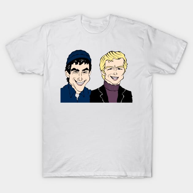 Classic TV cops T-Shirt by cartoonistguy